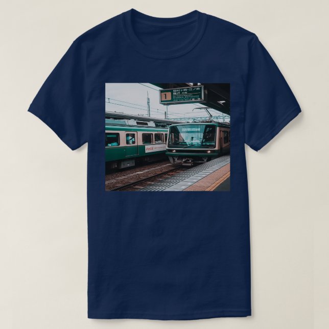 Camiseta Tren de Tokio (Diseño del anverso)