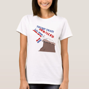 Camiseta Tren de Trump descarrilado - Anti-Trump -