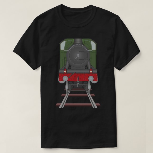 Camiseta Tren de vapor (Diseño del anverso)
