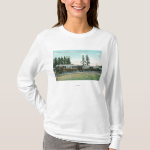 Camiseta Tren del aviador del Shoshone apagado a Spokane
