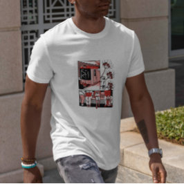 Camiseta Tren del Metro de Japón