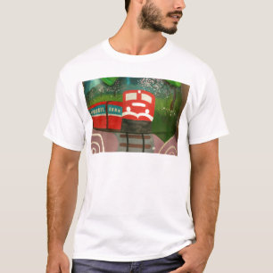 Camiseta Tren del motor diesel, Chiayi, Taiwán