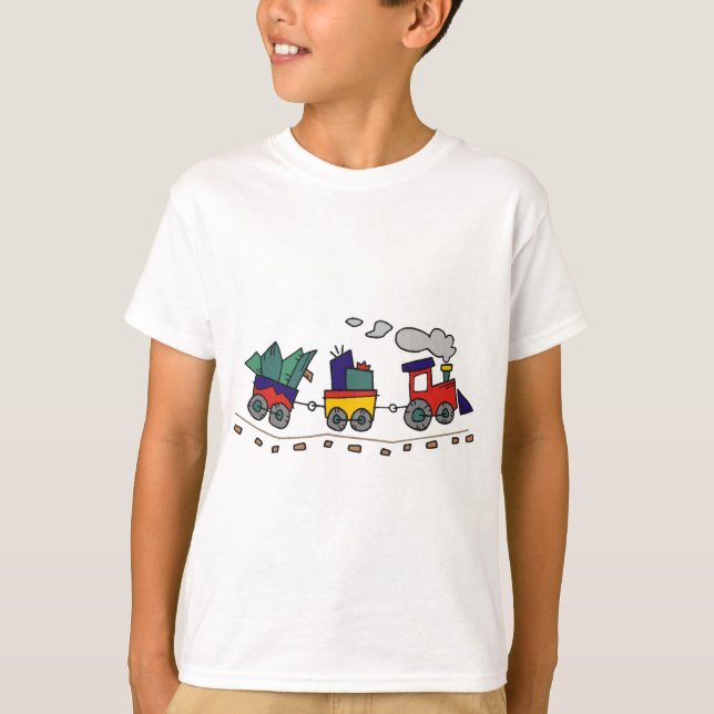 Camiseta Tren del navidad (Anverso)