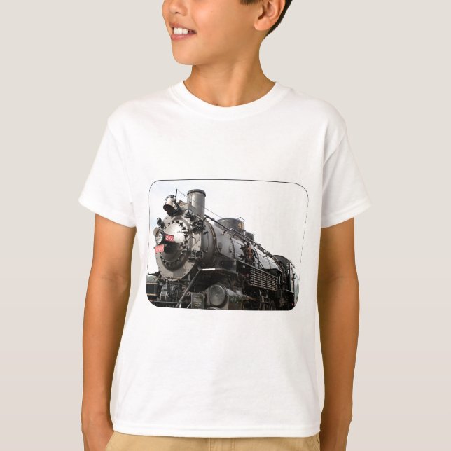 Camiseta Tren del vapor, Arizona, los E.E.U.U. (rectángulo) (Anverso)