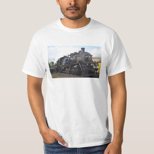 Camiseta Tren del vapor de Essex (Anverso)