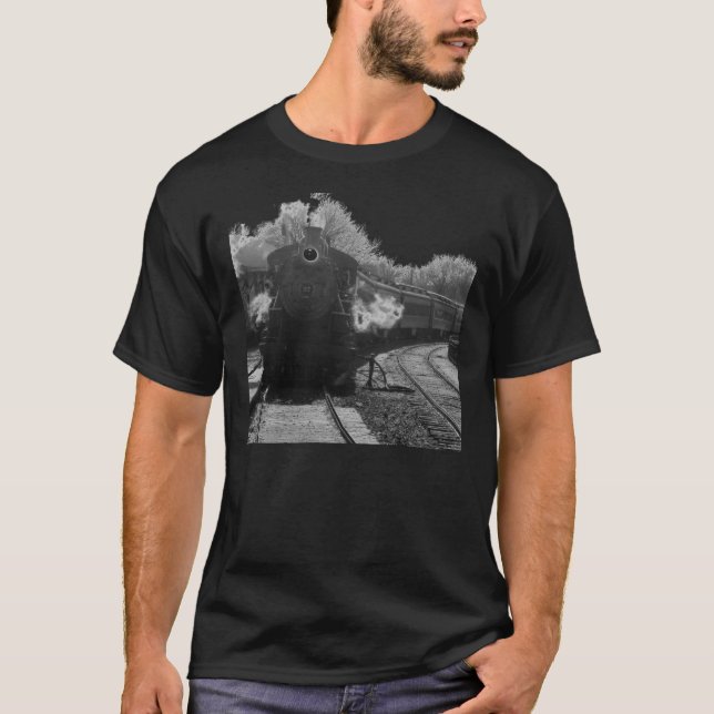 Camiseta Tren del vapor de Essex (Anverso)