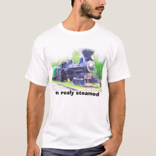 Camiseta Tren del vapor, me cuecen al vapor realmente