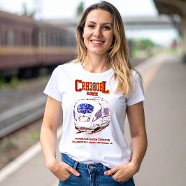 Camiseta Tren eléctrico del ferrocarril de alta velocidad C