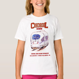 Camiseta Tren eléctrico del ferrocarril de alta velocidad C