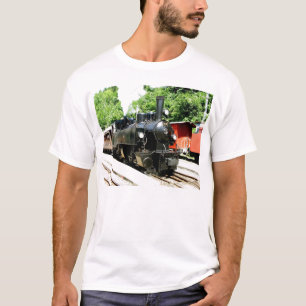 Camiseta Tren en el museo ferroviario de Chamby