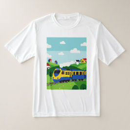 Camiseta Tren en las montañas