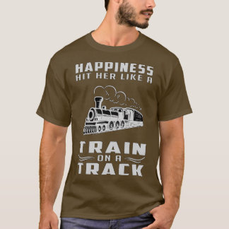 Camiseta Tren Ferrocarril Tren Locomotoras Funny Guay Dice