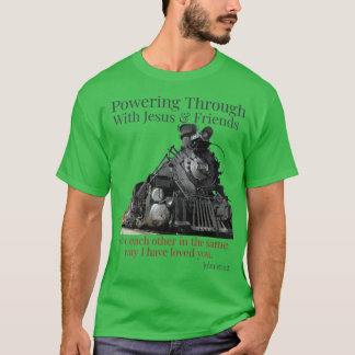 Camiseta Tren Ferroviario Con Potenciación Con Jesús Juan 1