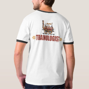 Camiseta Tren ferroviario humorístico
