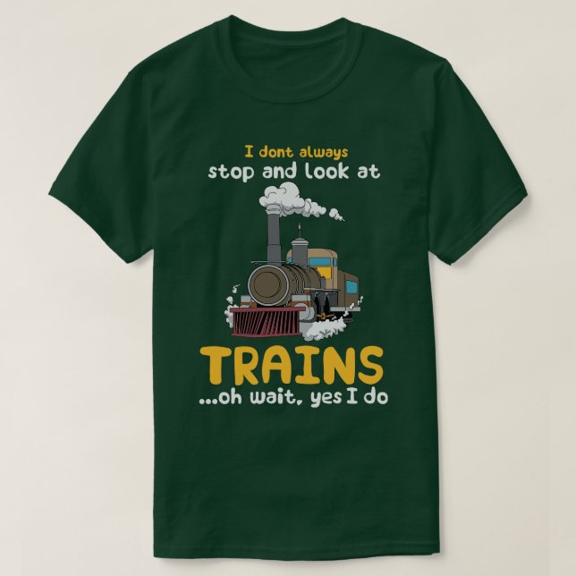 Camiseta Tren ferroviario Lover 2 (Diseño del anverso)