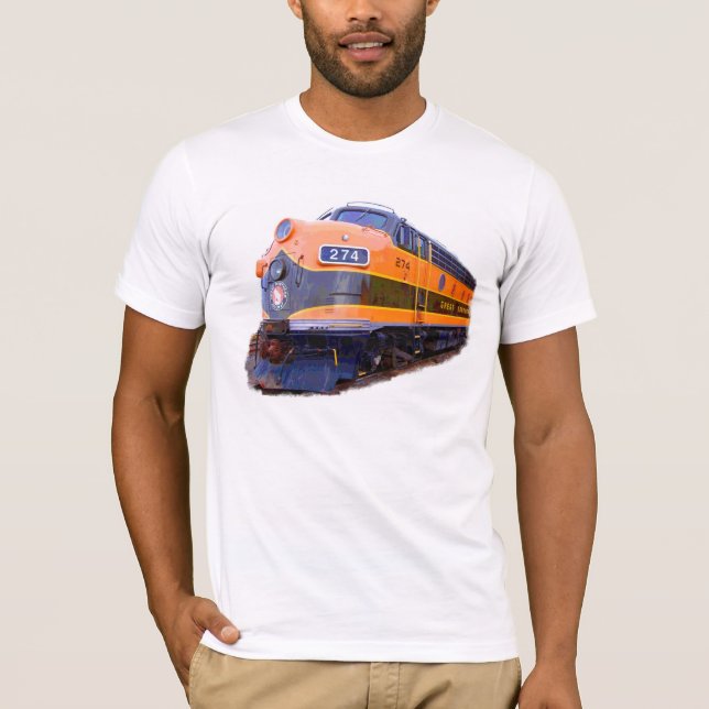 Camiseta Tren grande (Anverso)