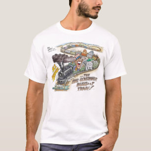 Camiseta Tren grande de Bull*hit del gobierno