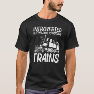 Camiseta Tren Guay Para Hombres Mujeres Tren Ferrocarril Lo