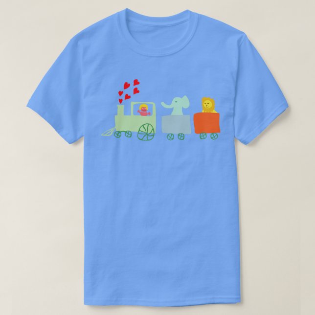 Camiseta tren infantil (Diseño del anverso)
