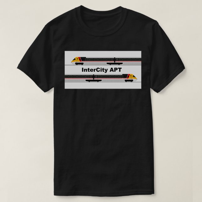 CAMISETA TREN INTERCITY APT (Diseño del anverso)