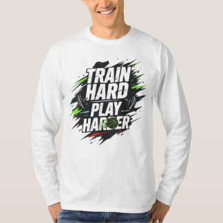 Camiseta Tren juego duro más duro básquetbol