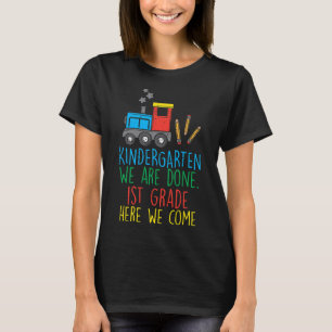 Camiseta Tren Kindergarten Terminamos Primer Grado I Come G