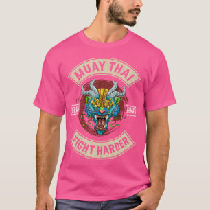 Camiseta Tren la dura lucha contra la creatura del león mua