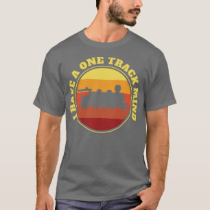 Camiseta Tren Locomotive Vintage