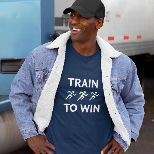 Camiseta Tren motivacional para ganar (Subido por el creador)