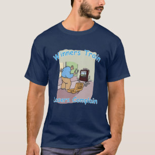 Camiseta Tren oscuro básico de los Camiseta-Ganadores del