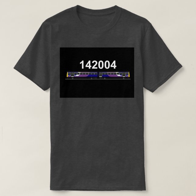 CAMISETA TREN PACER (Diseño del anverso)