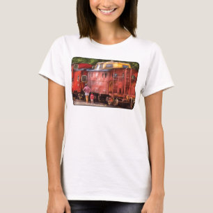 Camiseta Tren - Pennsylvania, Caboose de la región