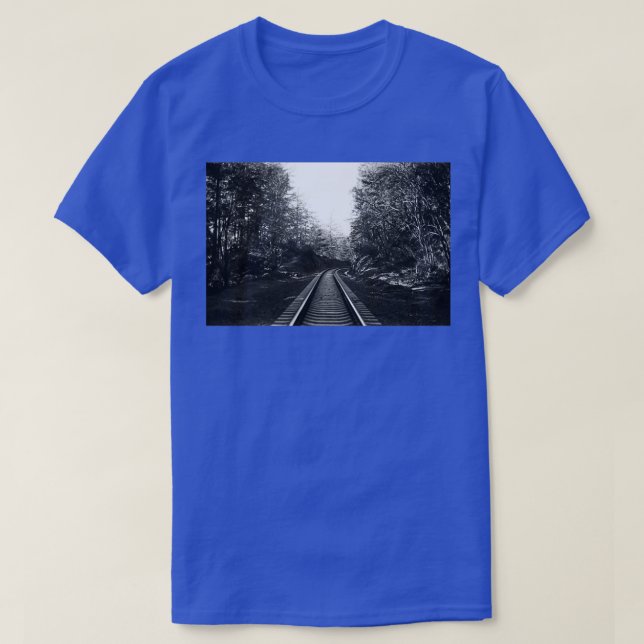 Camiseta Tren por tierra hasta la nada (Diseño del anverso)