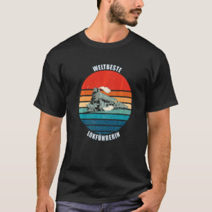 Camiseta Tren Rai del conductor del tren de trabajo del tre