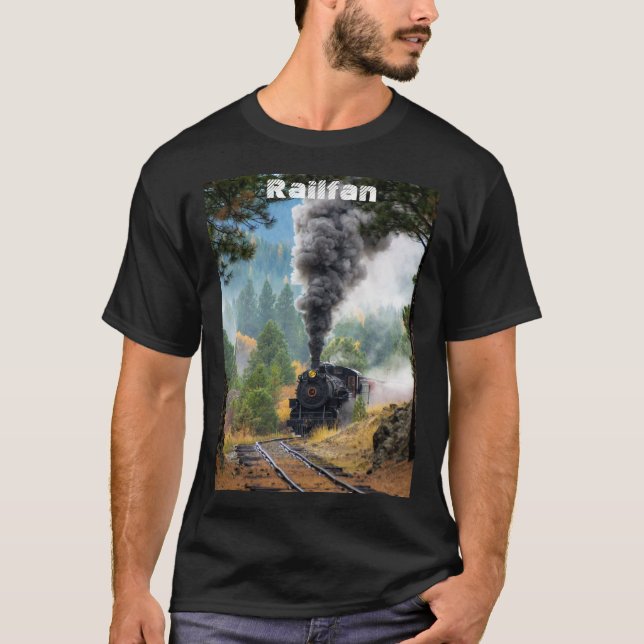 Camiseta Tren Railfan (Anverso)