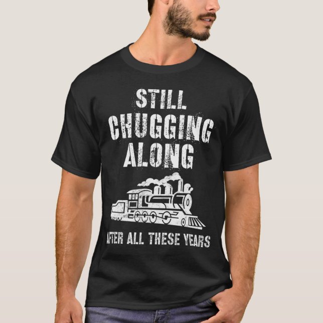Camiseta Tren Regalos De Jubilación Del Abuelo Para El Tren (Anverso)