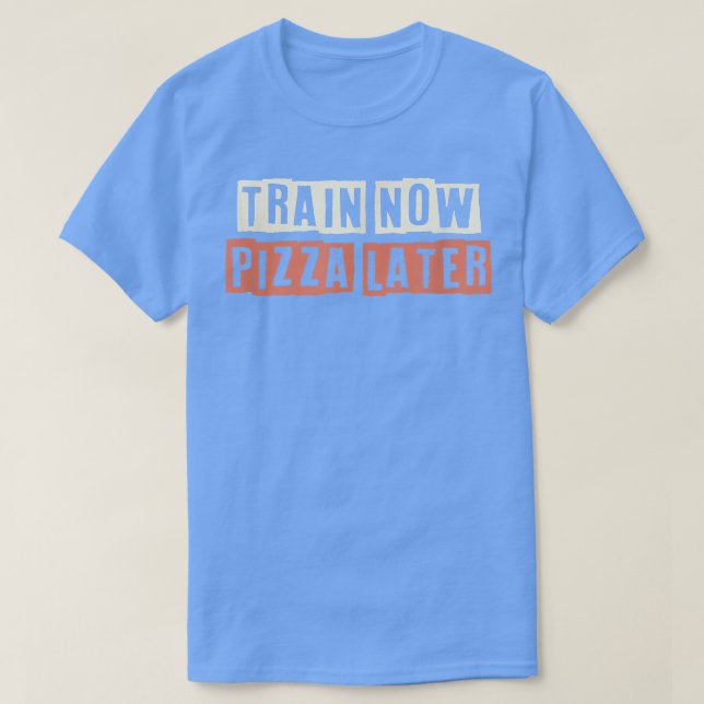 Camiseta Tren Retro Ahora Pizza Después Funny Mom Life 2766 (Diseño del anverso)