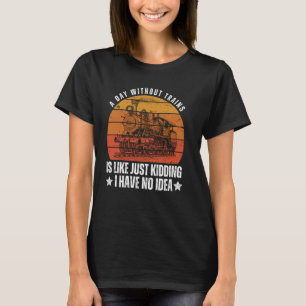 Camiseta Tren Retro Arte Para Hombres Mujeres Vintage Ferro