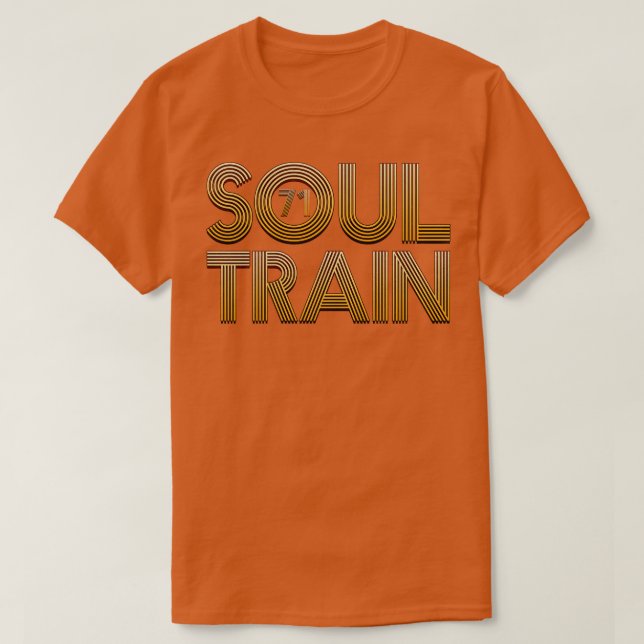 Camiseta Tren Soul Retro Vintage 1971 (Diseño del anverso)