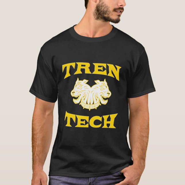 Camiseta Tren Tech Hardcore Bodybuilding (Anverso)