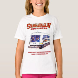 Camiseta Tren Transrápido Maglev SMT de Shanghai de alta ve