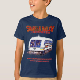Camiseta Tren Transrápido Maglev SMT de Shanghai de alta ve