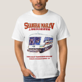 Camiseta Tren Transrápido Maglev SMT de Shanghai de alta ve