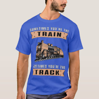 Camiseta Tren Tren Ferrocarril Locomotora Funny Guay Dice