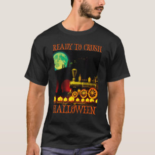 Camiseta Tren Vagón Ferrocarril Halloween Disfraces Hombres