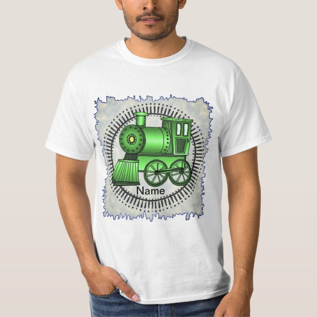 Camiseta Tren Verde  (Anverso)