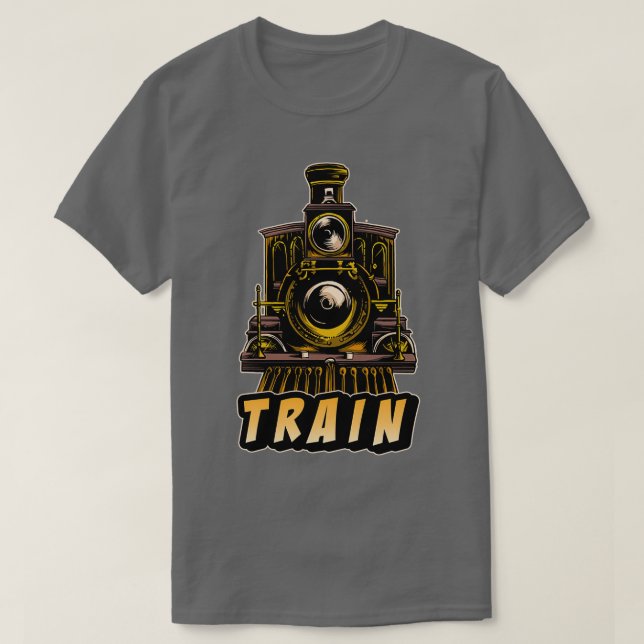 Camiseta Tren Viejo (Diseño del anverso)
