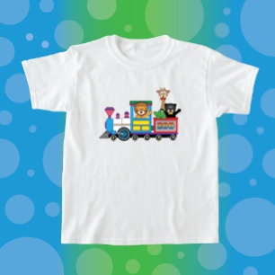 Camiseta Tren zoológico de JollyKins