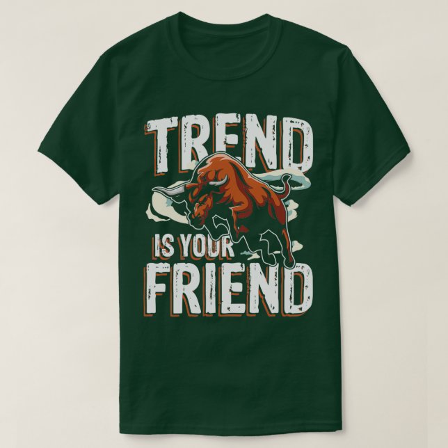 Camiseta Trend is your money (Diseño del anverso)