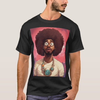 CAMISETA TRENDING DE MANO-MANUAL CURLY HAIR CHICOS DE PELO 